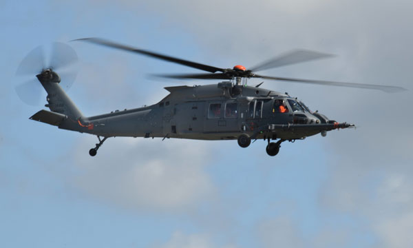 Le HH-60W s'envole
