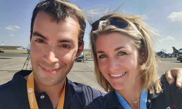 WAC 2019 : Aude Lemordant et Louis Vanel sur la première marche du podium et la France sacrée championne du monde de voltige aérienne par équipe  