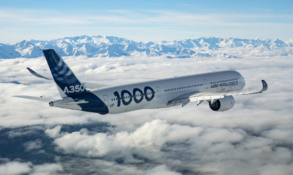 Nouveau convoi d'Airbus en A350 pour rapporter des masques en Europe