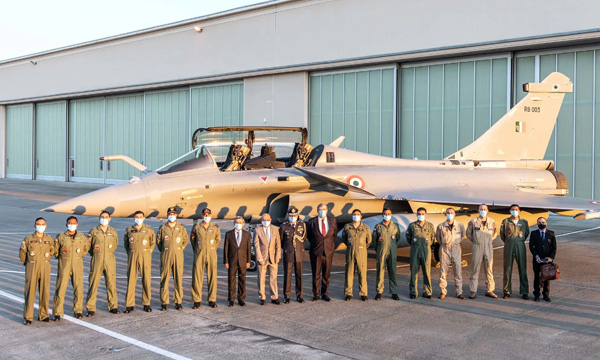 Dassault Aviation : les 5 premiers Rafale de l'IAF ont quitt la France pour l'Inde