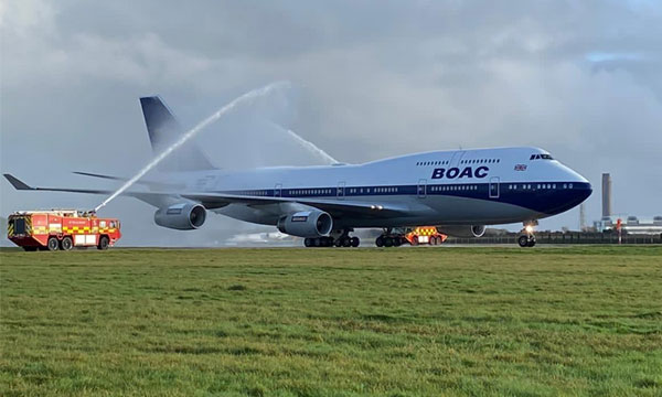 British Airways fait ses adieux à son dernier Boeing 747