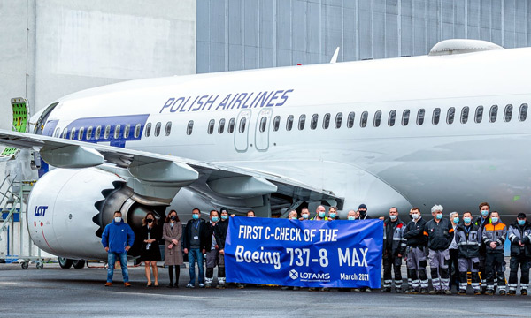 MRO : Premières grandes visites pour le Boeing 737 MAX en Europe