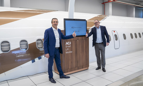 Airbus veut lancer l'ACJ Smart LiFi Monitor avec Latécoère