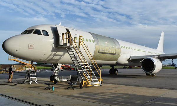 Le premier A321-200PCF arrive chez Vallair en vue de sa livraison finale