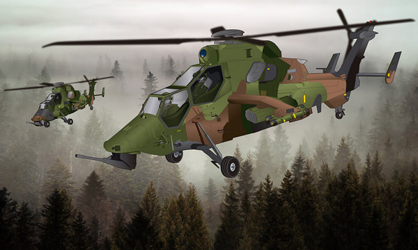 La France et l'Espagne lancent le programme de modernisation de l'hélicoptère de combat Tigre 