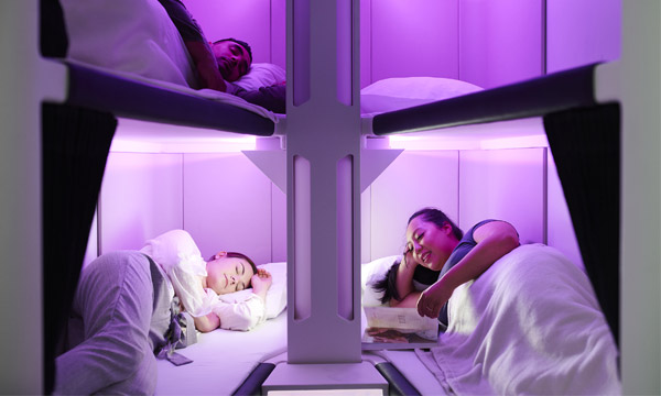 Air New Zealand présente ses nouvelles cabines