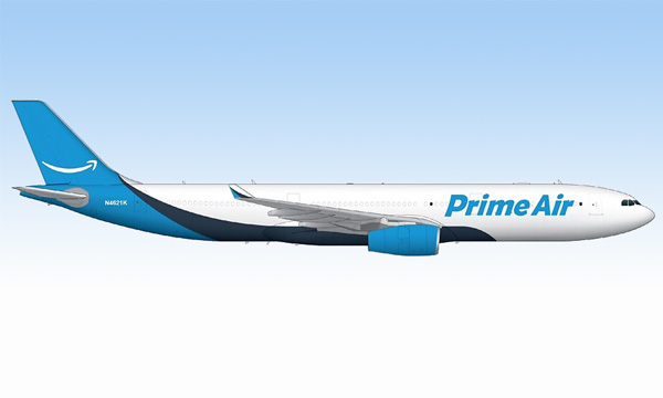 Airbus monte enfin à bord de la flotte du géant du e-commerce Amazon avec des A330-300P2F 