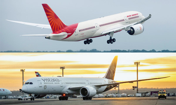 Air India et Vistara fusionnent