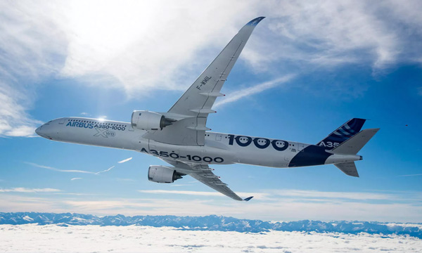 Le programme Airbus A350 flirte maintenant avec les 1000 commandes