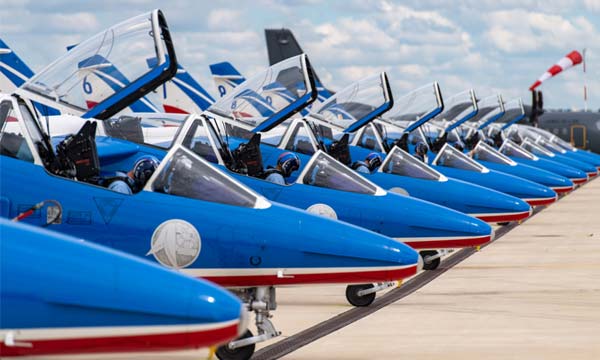 Le Meeting National de l'Air fête les 70 ans de la Patrouille de France ce week-end