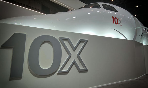 Bourget 2023 : Dassault Falcon 10X, la naissance d'un gant