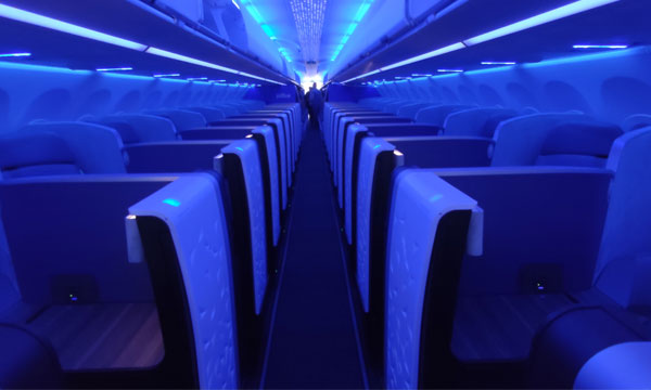 L'Airbus A321LR de JetBlue se dvoile avant le lancement de ses vols Paris-New York