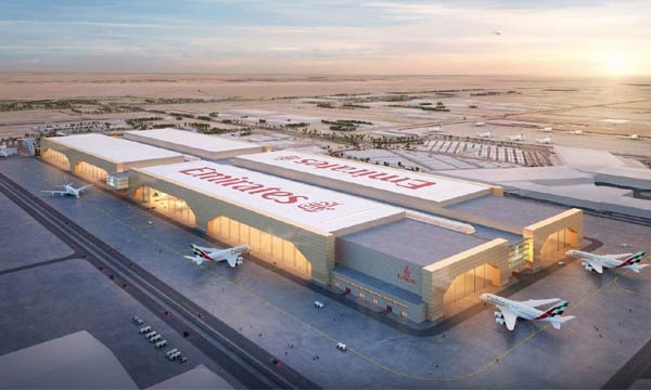 Dubai Airshow : Emirates dvoile son futur site MRO de la dmesure et dbloque prs d'un milliard de dollars pour sa cration