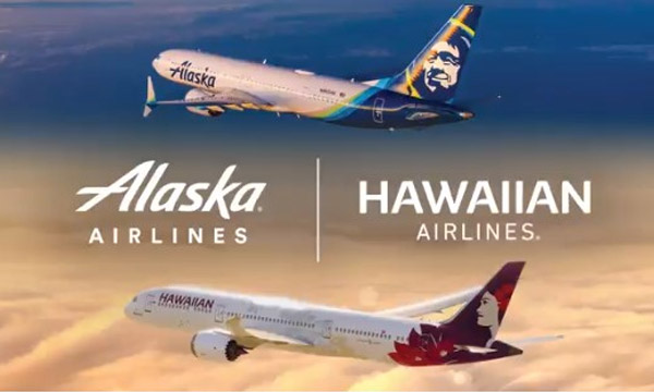 Alaska Airlines et Hawaiian Airlines vont fusionner