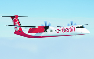 Air Berlin met son premier Q400 en service