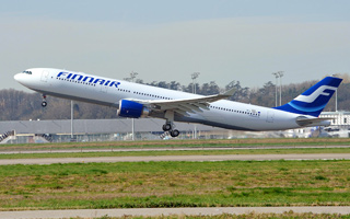 Photo : Finnair rceptionne son premier Airbus A330