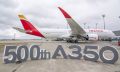 Airbus livre son 500e A350 et introduit de nouvelles améliorations à l'appareil