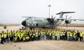 Airbus Defense & Space : le quatrième A400M d'essais prend une retraite bien méritée à Brême 
