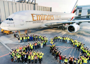 Emirates a réceptionné un total de 20 Airbus A380 en 2016 dont 5 exemplaires pour le seul mois de décembre. Photo  © Emirates / Airbus