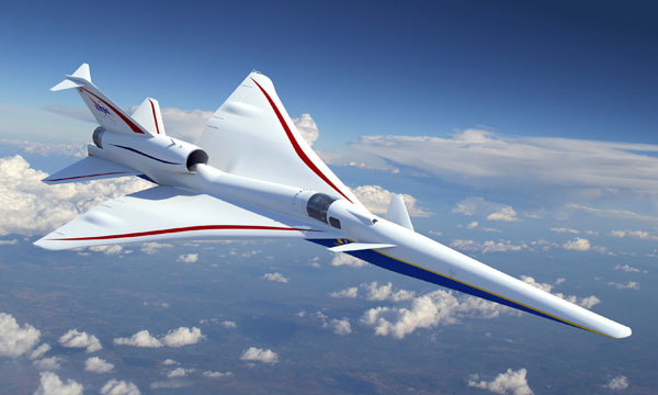Le LFBD devra pouvoir passer le mur du son avec un bas niveau de bruit. © Lockheed Martin