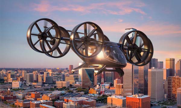 Bell a dévoilé les lignes de son Nexus au CES 2019. © Bell Helicopter