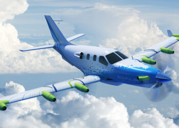 Le démonstrateur d’avion à propulsion hybride distribuée EcoPulse