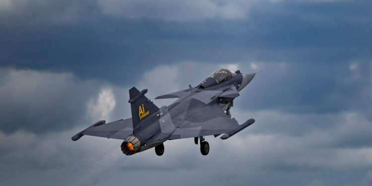 Bourget 2025 : La dernière version du Gripen s’essaie à l’IA, une première en Europe