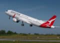 Le premier Airbus A321XLR destiné à Qantas a été livré à la fin du mois de juin. © Airbus
