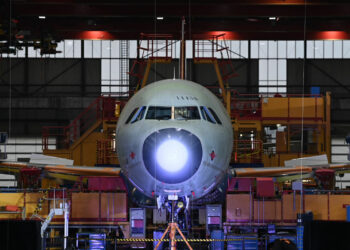 L’assemblage d’un premier A321neo à Tianjin en novembre 2022. Photo © Airbus
