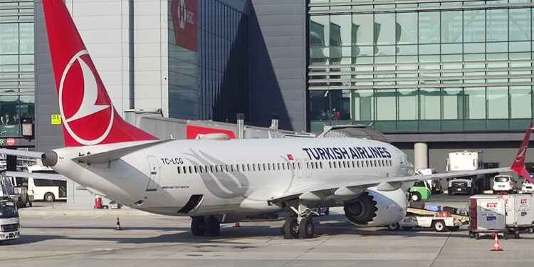 L'un des 25 Boeing 737 MAX déjà livrés à Turkish Airlines. Photo © Le Journal de l'Aviation - tous droits réservés