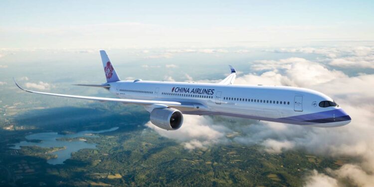 Un A350-1000 aux couleurs de China Airlines. Image Copyright Airbus