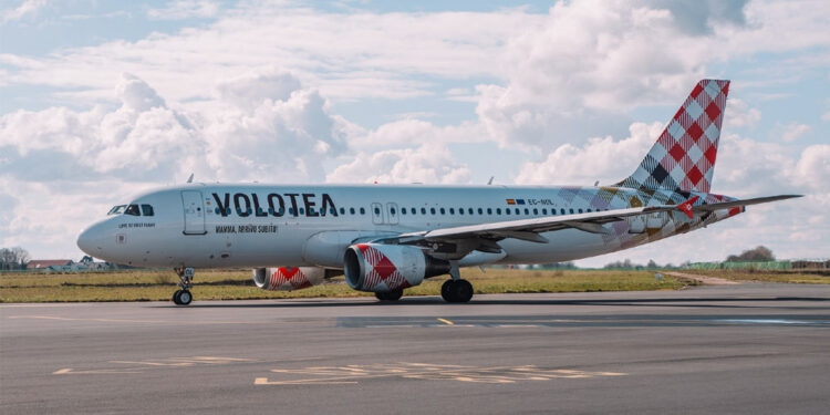 Volotea exploite une quarantaine d'Airbus A319 et A320. © Marc Glen pour Volotea