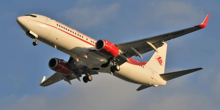 Le Boeing 737-800 constitue aujourd’hui l’épine dorsale de la flotte moyen-courrier d’Air Algérie. Photo Copyright Le Journal de l’Aviation – tous droits réservés.
