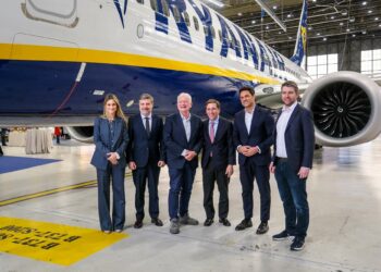Avec une capacité de 7 appareils, le nouveau hangar MRO de Ryanair à Madrid créera 700 emplois hautement qualifiés, notamment des ingénieurs, des mécaniciens et des postes de soutien. Photo Copyright Ryanair
