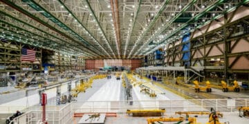 Boeing s'apprête à ouvrir une nouvelle ligne d'assemblage pour le programme 737 MAX à Everett cet été. © Boeing