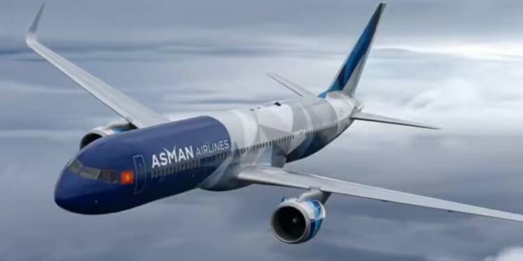 Copyright Asman Airlines