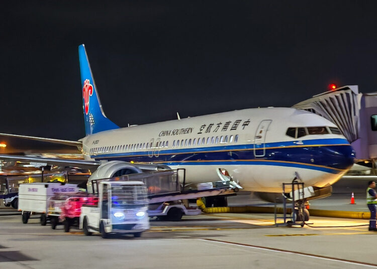Un Boeing 737 MAX 8 de China Southern. Photo Copyright Le Journal de l'Aviation - tous droits réservés