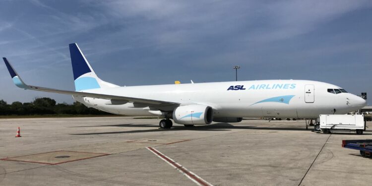Un 737-800BCF du groupe ASL Airlines. Photo Copyright ASL Aviation Holdings DAC