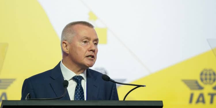 Willie Walsh, directeur général de l'IATA. © IATA