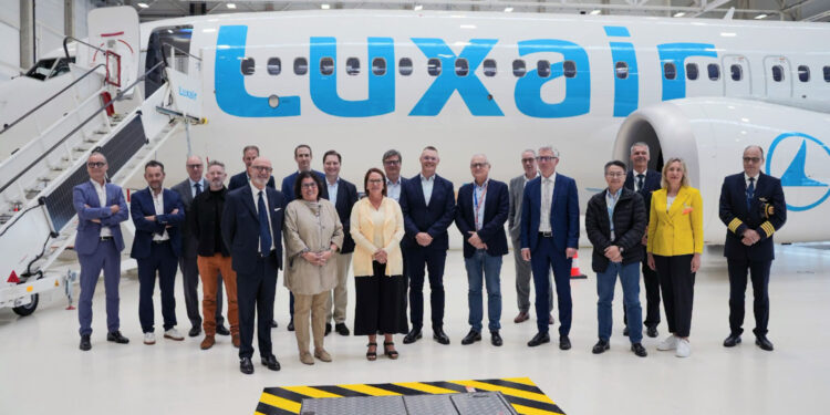 Photo copyright Luxair