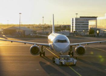 Un Airbus A320neo à « l'abreuvoir » à Toulouse. Photo © Airbus