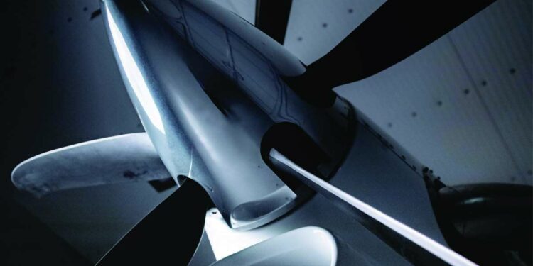 Le turbopropulseur Catalyst motorisera notamment le Beechcraft Denali de Textron Aviation, mais aussi l'Eurodrone. Photo © Avio Aero / GE Aerospace