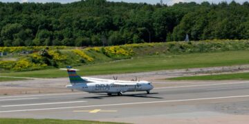 La flotte de Braathens comprend aujourd’hui 14 ATR 72-600, une flotte qui sera renforcée par trois autres exemplaires  d’ici la fin de l’année, dont un appareil neuf issu de la chaîne d’assemblage final d’ATR. Photo © ATR
