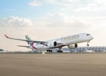Emirates dispose déjà de quatre Airbus A350-900 dans sa flotte sur les 65 commandés.