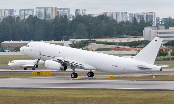 Le premier des A320P2F d'Elbe Flugzeugwerke (EFW)