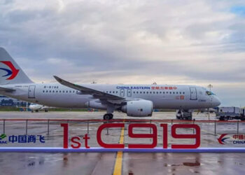 Le premier C919 avait été livré à China Eastern en décembre 2022. © COMAC