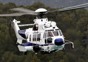 2024 a véritablement été l’année du retour des hélicoptères de la famille Super Puma avec des commandes pour 58 exemplaires. Photo © Airbus Helicopters