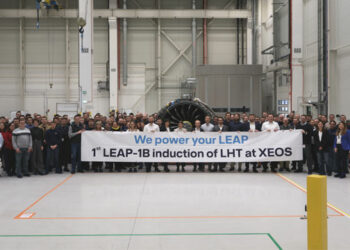 XEOS intègre son premier LEAP. © XEOS