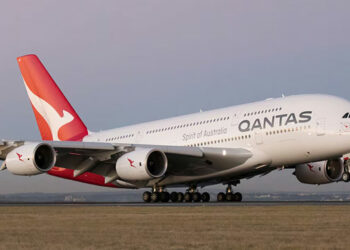 La compagnie australienne Qantas aligne 8 A380 opérationnels sur les 12 exemplaires qui lui ont été livrés entre 2008 et 2011. Deux exemplaires doivent encore être réactivés d’ici la mi-2026. Photo © Qantas