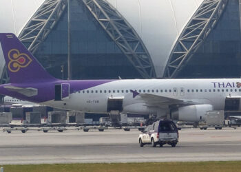 L'un des 20 Airbus A320 de Thai Airways. Photo © Le Journal de l'Aviation